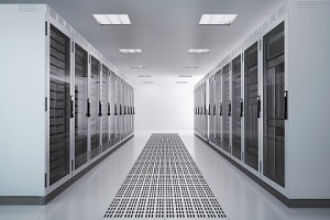 White Server Room